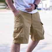 Comfortable Multi-Pocket Cargo Shorts for Men