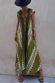 Ethnic Flowy Maxi Dress for Women