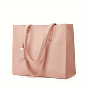 Women's Leather Tote Bag - Elegant & Stylish