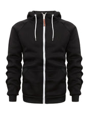 Xander - Casual Zip-Up Hoodie for Men