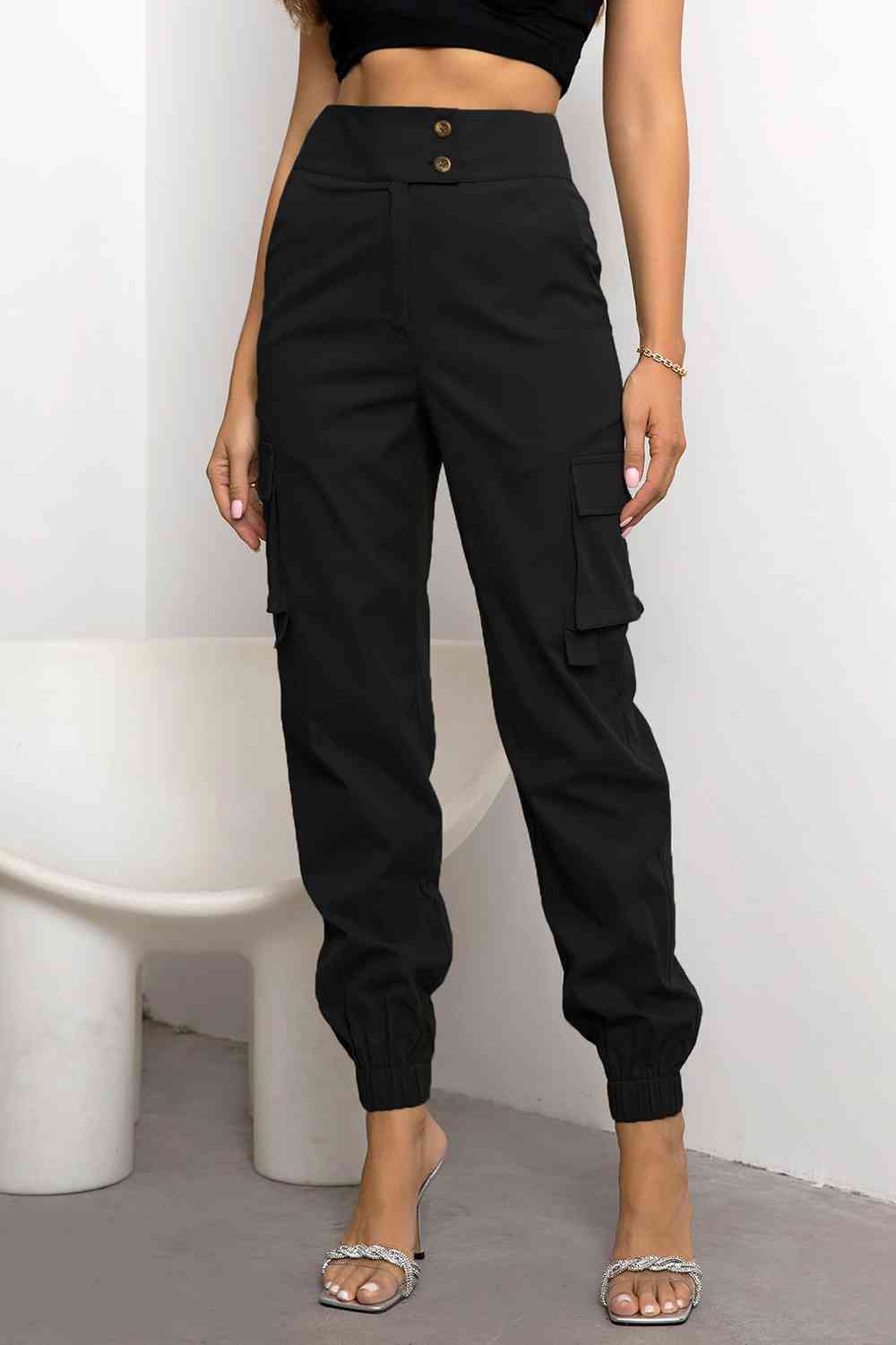 Natasha - High-Waist Cargo Trousers for Women
