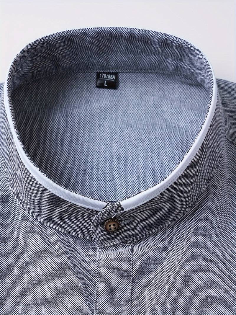 Ronan - Long-Sleeve Collar Shirt for Men