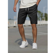 Men's Casual Drawstring Shorts - Low Rise, Breathable & Comfortable