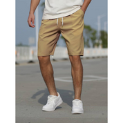 Men's Casual Drawstring Shorts - Low Rise, Breathable & Comfortable