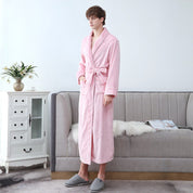Unisex Dressing Gown - Full-Length with Shawl Collar