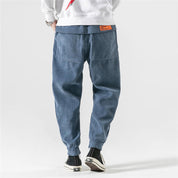 Men's Corduroy Wide Leg Joggers - Stylish and Comfortable