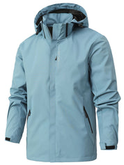 Men's Stylish Hooded Windbreaker - Comfortable Outerwear