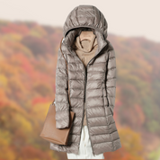 Women's Waterproof Hooded Puffer Jacket - Warm & Comfortable