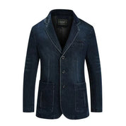 Chic Denim Blazer for Men