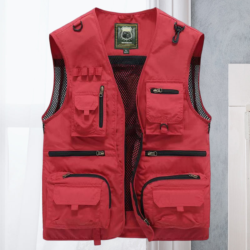 Stylish and Functional Cargo Vest for Men