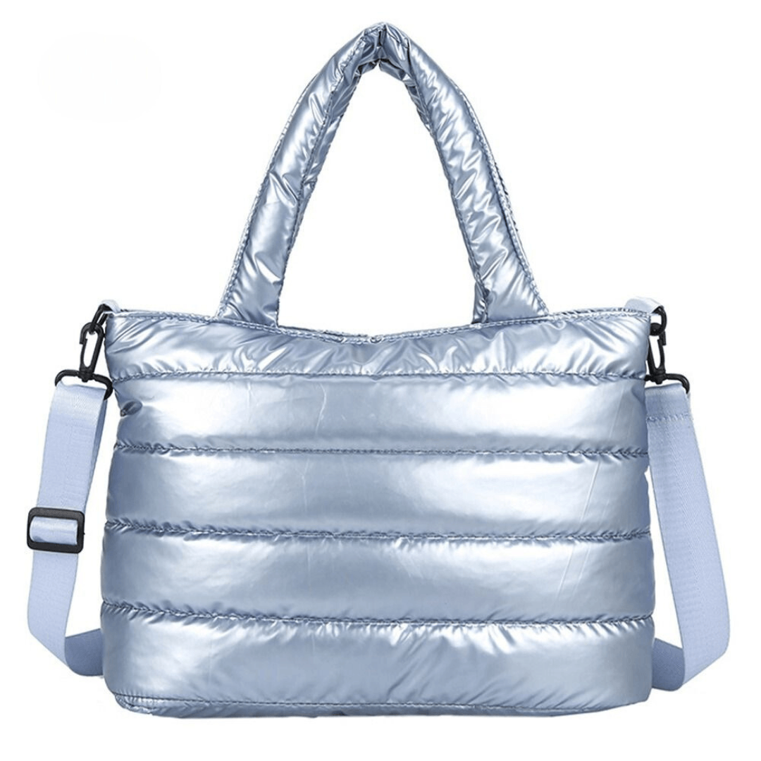 Women's Puffed Tote Bag - Cozy Stylish Lightweight