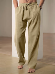 Lightweight Relaxed Fit Lounge Trousers for Men