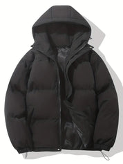 Men's Winter Puffer Jacket - Warm, Stylish and Comfortable