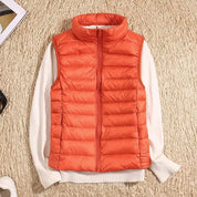 Stylish Sleeveless Puffer Vest for Women