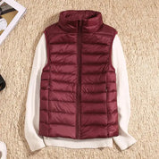 Stylish Sleeveless Puffer Vest for Women