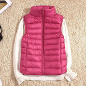 Stylish Sleeveless Puffer Vest for Women