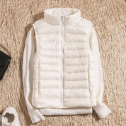 Stylish Sleeveless Puffer Vest for Women