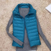 Stylish Sleeveless Puffer Vest for Women