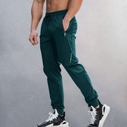 Men's Jogger Trousers - Cuffed Ankle with Drawstring Waist