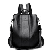 Women's Two-Way Handle Modern Backpack - Anti-Theft & Water-Resistant