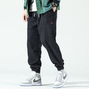 Men's Corduroy Wide Leg Joggers - Stylish and Comfortable
