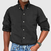 Men's Shirt - Button-Down Collar with Long Sleeves