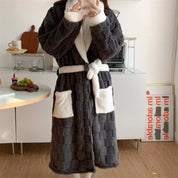 Women's Dressing Gown - Full-Length with Shawl Collar