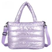 Women's Puffed Tote Bag - Cozy Stylish Lightweight