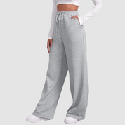 Women's Wide-Leg Joggers - Stylish and Comfortable