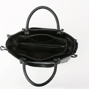 Chic and Casual Black Shoulder Bag for Women