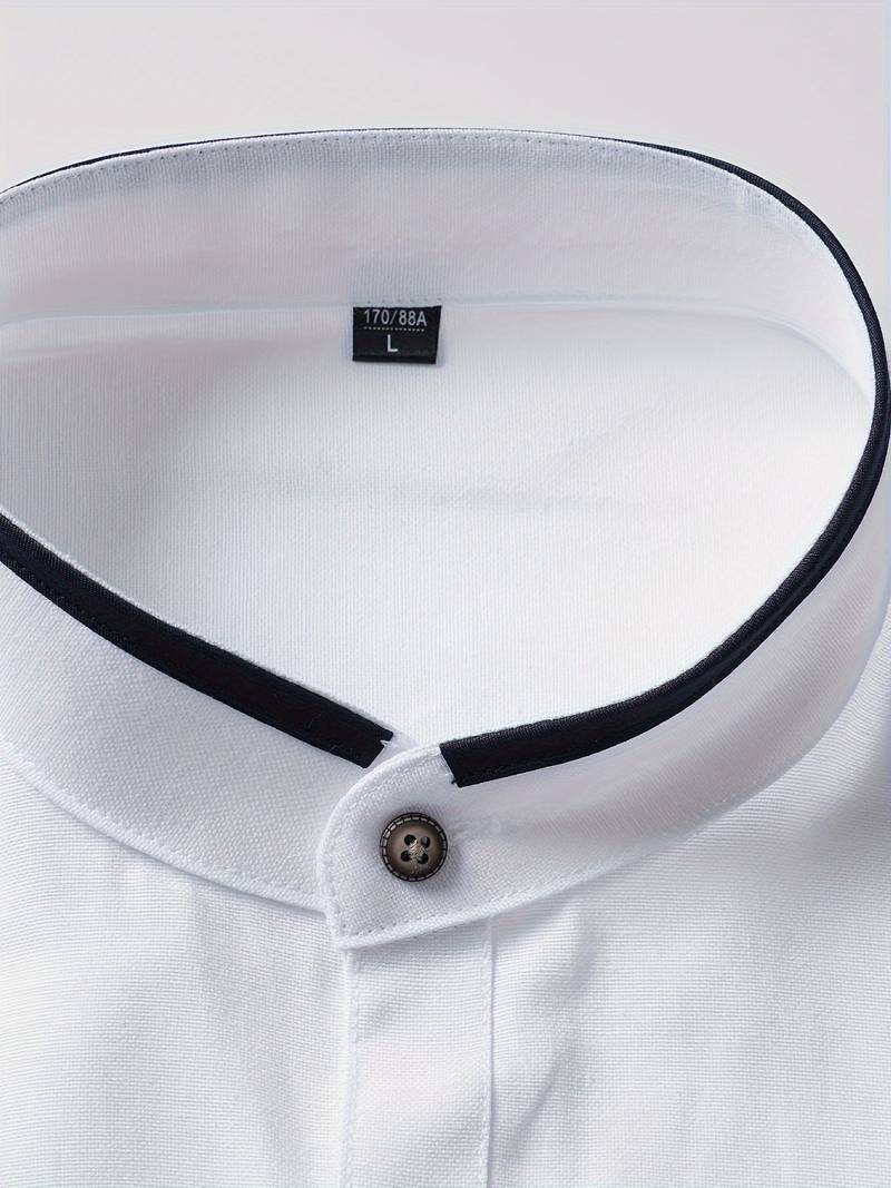 Ronan - Long-Sleeve Collar Shirt for Men