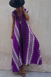 Ethnic Flowy Maxi Dress for Women
