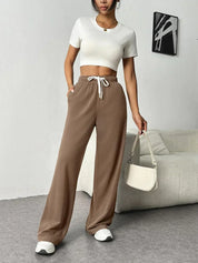 Olivia - Stylish Wide-Leg Jogging Trousers for Women