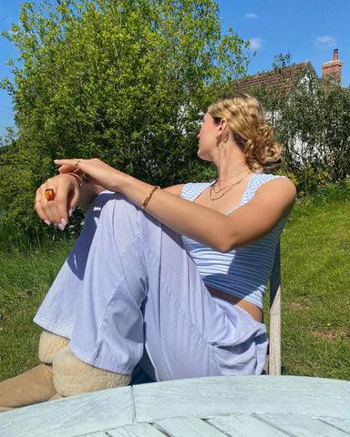 Relaxed Fit Soft and Lightweight Trousers for Women