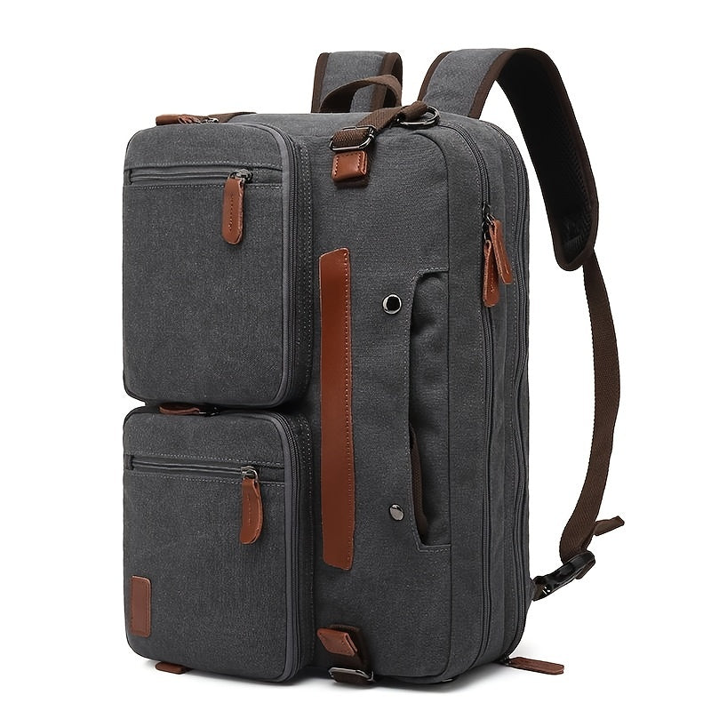 Unisex Waterproof Convertible Backpack & Travel Bag - Durable & Multi-way