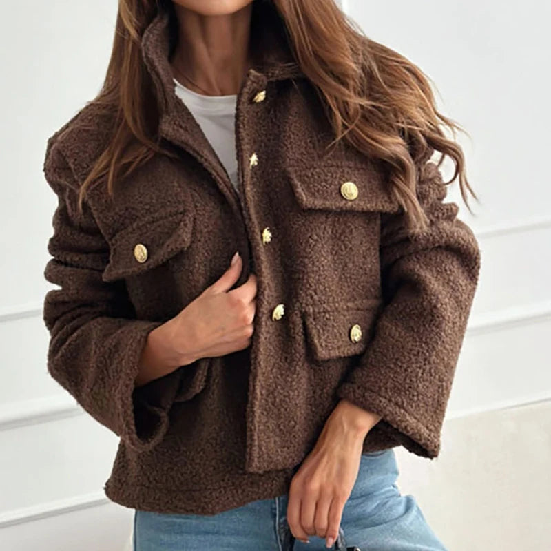 Short Wool Coat for Women | Kelsey