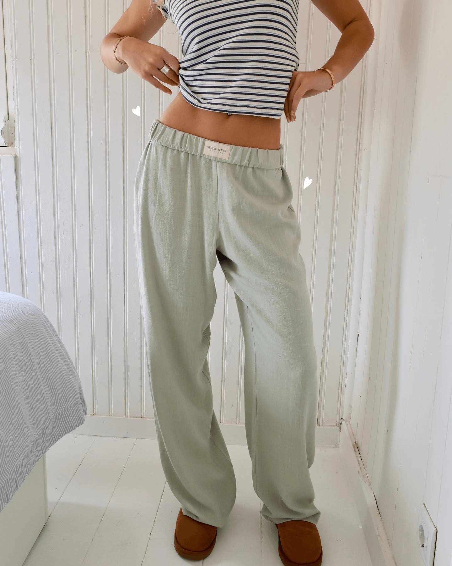 Relaxed Fit Soft and Lightweight Trousers for Women