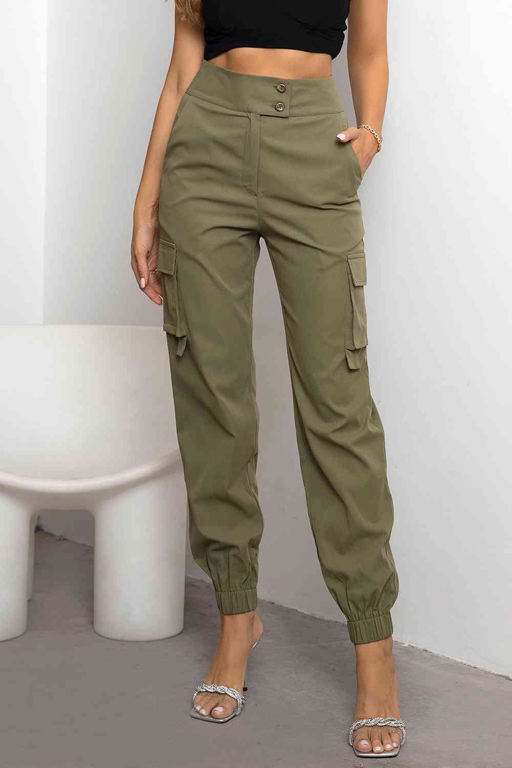 Natasha - High-Waist Cargo Trousers for Women