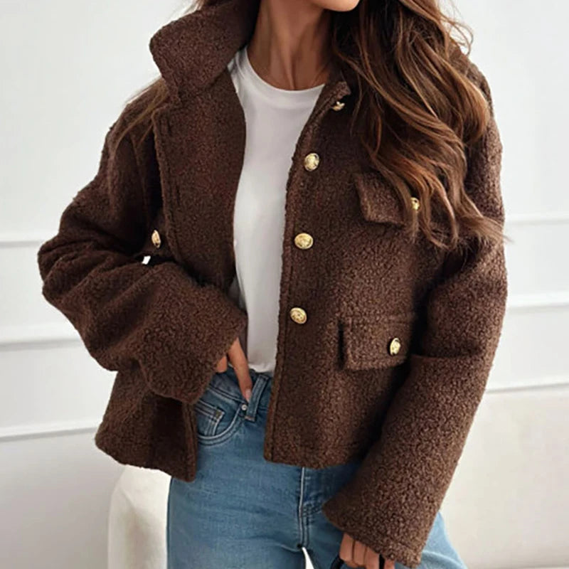 Short Wool Coat for Women | Kelsey