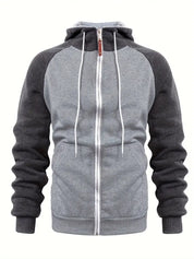 Xander - Casual Zip-Up Hoodie for Men