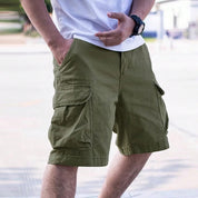 Comfortable Multi-Pocket Cargo Shorts for Men