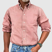 Men's Shirt - Button-Down Collar with Long Sleeves