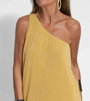 Elegant One-Shoulder Maxi Dress for Women | Rhea