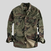 Bert - Camouflage Cargo Shirt for Men