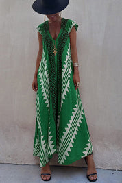 Ethnic Flowy Maxi Dress for Women