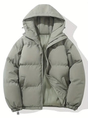 Men's Winter Puffer Jacket - Warm, Stylish and Comfortable