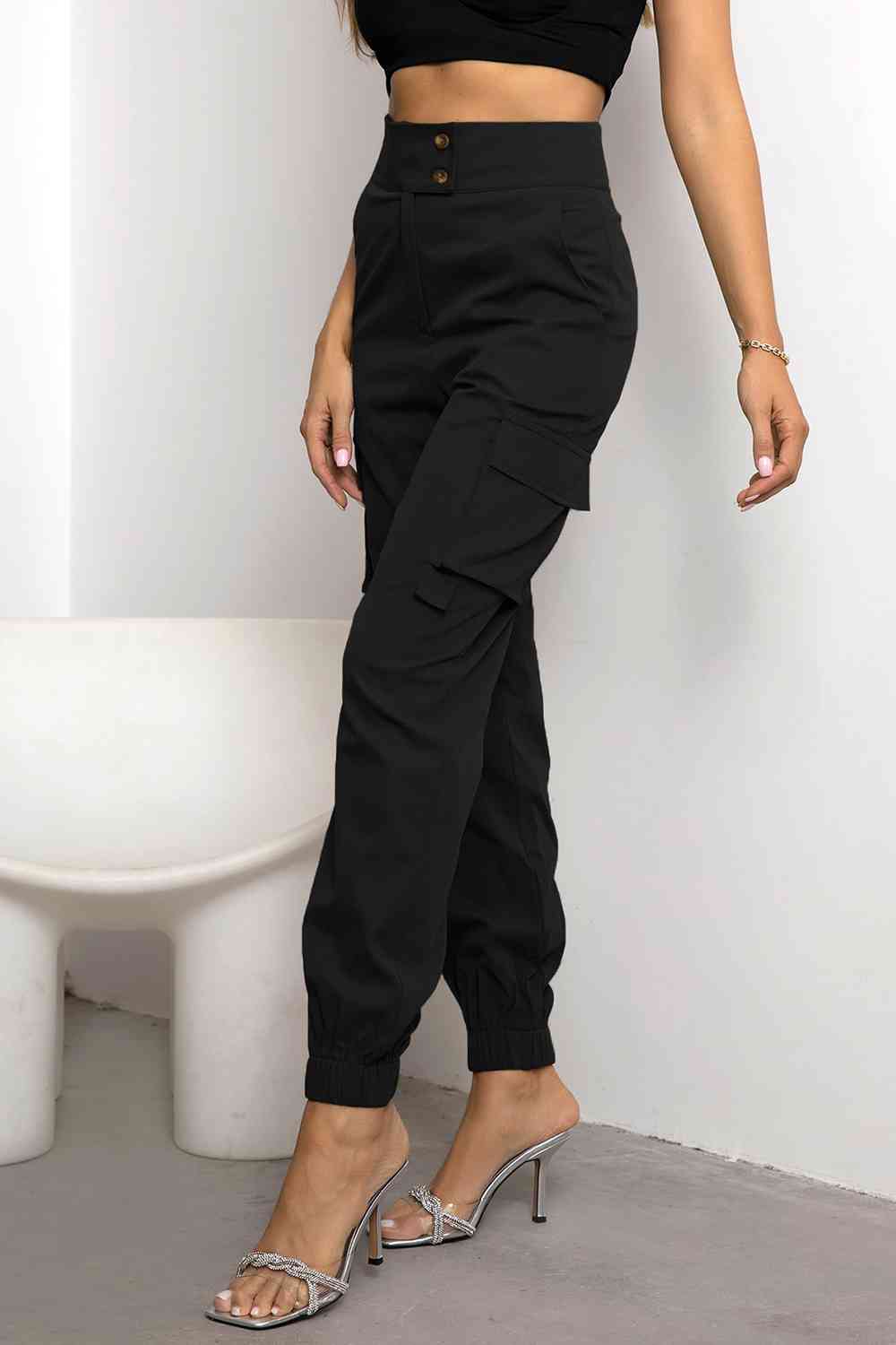 Natasha - High-Waist Cargo Trousers for Women