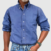 Men's Shirt - Button-Down Collar with Long Sleeves