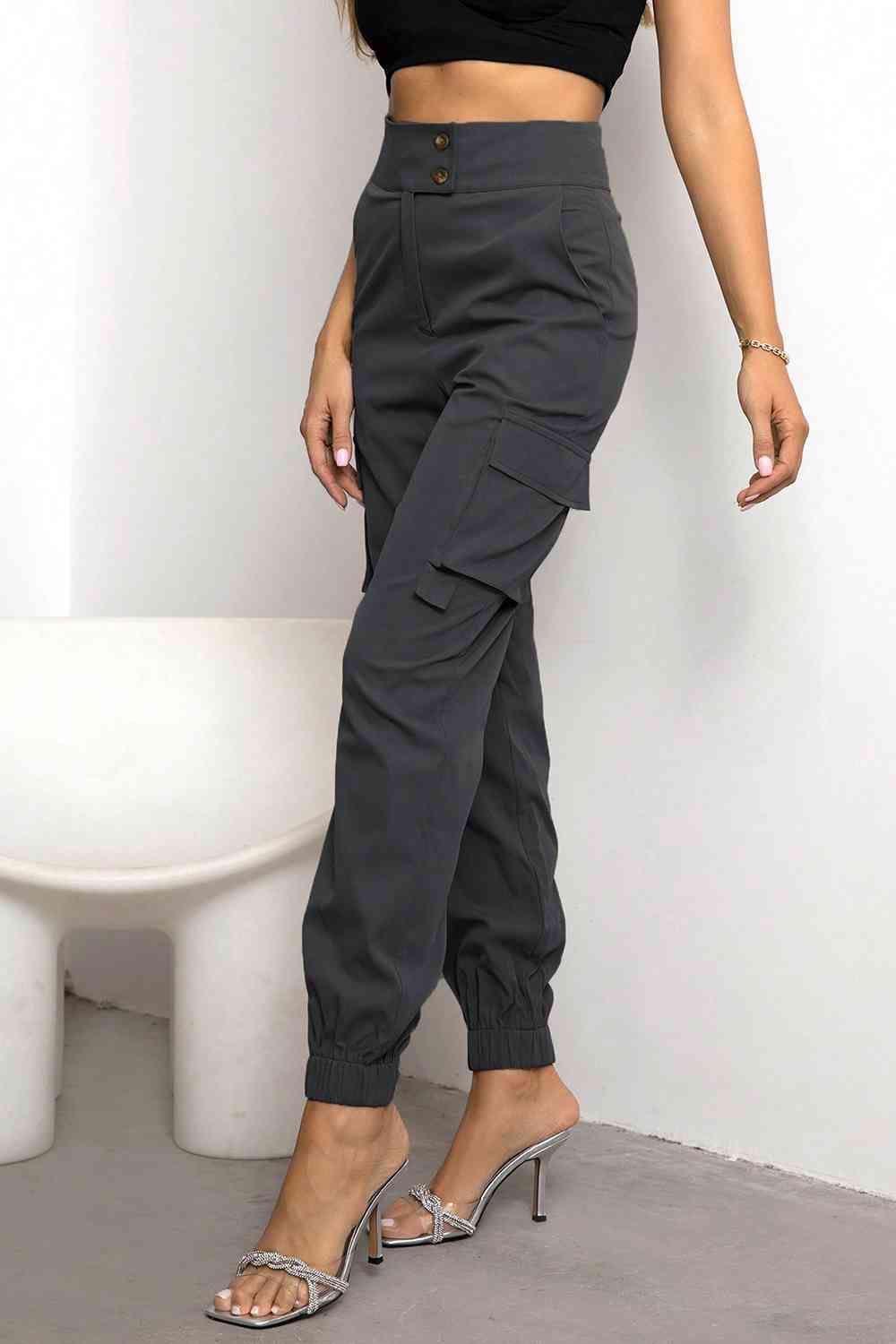 Natasha - High-Waist Cargo Trousers for Women