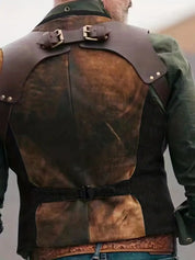 Casual and Vintage-Inspired Reversible Vest for Men